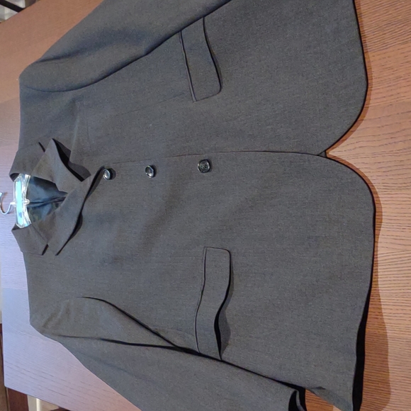 NWOT BANANA REPUBLIC Men Sports Coat Blazer Grey.46R